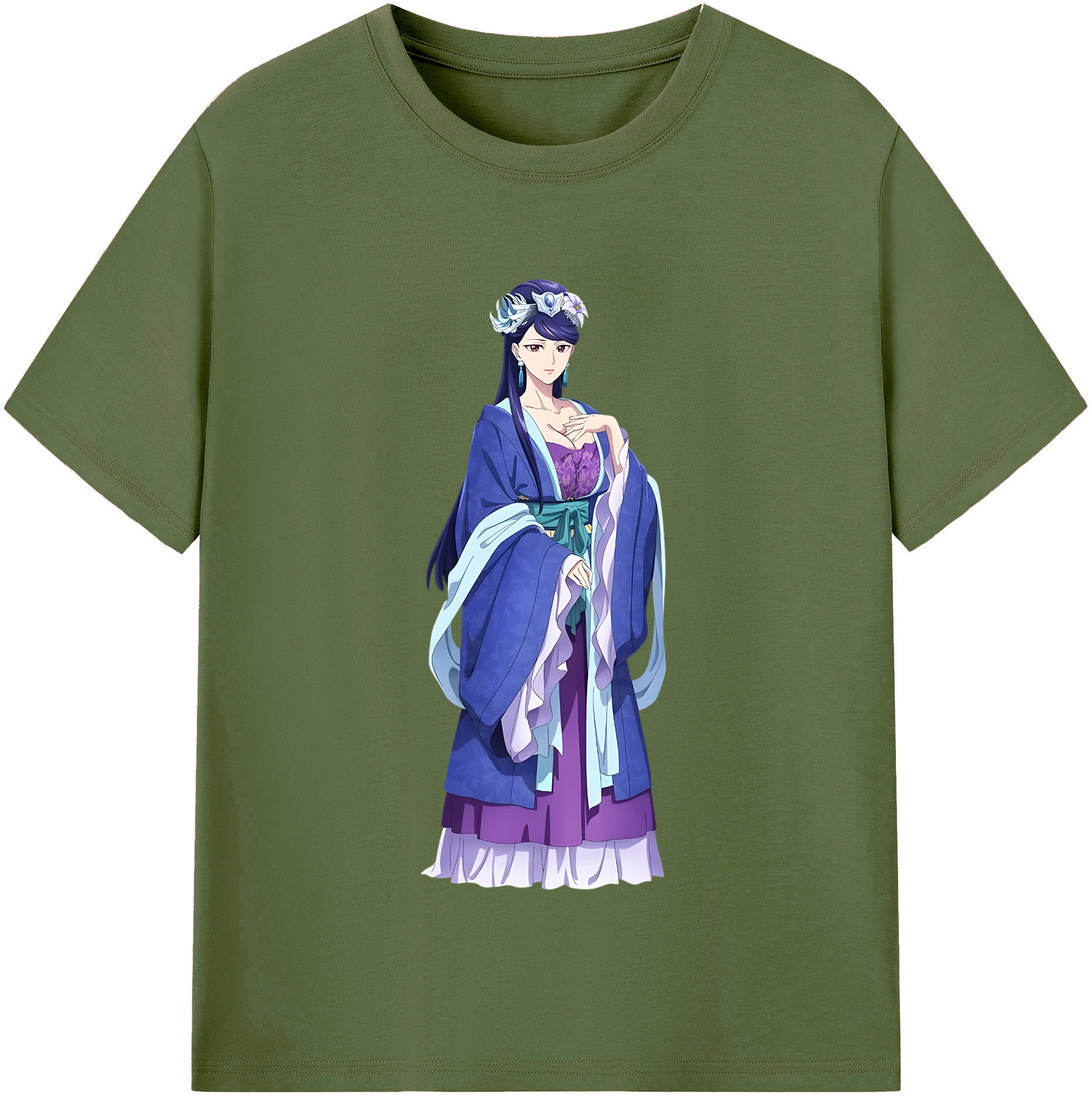 （画像用） 薬屋のひとりごと The Apothecary Diaries 綿100％半袖Tシャツ（フロントプリント）